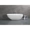 Aqua Eden 71.63 L, 32.88 W, Glossy White/Matte White, Solid Surface White Stone VRTOV713422 - alternate 4